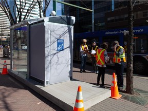 University of Alberta students helped design prototype public washrooms in an effort to make Edmonton's inner city more livable and welcoming to everyone, whether they have homes or not.