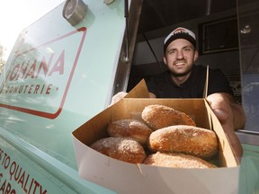 Adam Biel, co-owner of Ohana Donuterie, will be at What The Truck?! on Saturday to serve sweets to the masses.