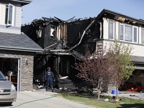Edmonton Fire Rescue was called to a fire at a single-family home near 19 Avenue and 67 Street on Monday, May 14, 2018.