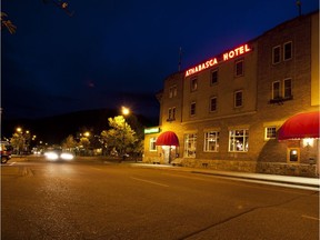 A 2011 file photo of the Athabasca Hotel in Jasper.