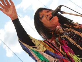 Buffy Sainte-Marie is coming to Edmonton Folk Music Festival, which runs Aug. 9 - 12.