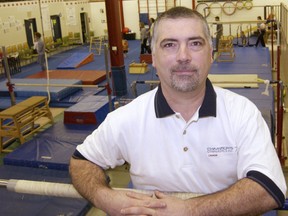 In this undated file photo, Michel Arsenault of Champions Gymnastics is pictured at his facility in Edmonton. (File photo)