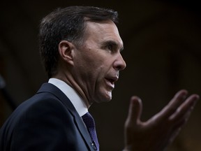 Bill Morneau is to speak to the Calgary Chamber of Commerce on May 30.