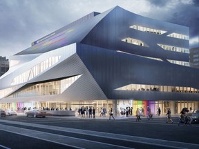 Rendering of the the revitalization of the Stanley A. Milner Library