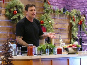 Chef Chuck Hughes will make a return appearance at Christmas in November 2018 at the Fairmont Jasper Park Lodge.