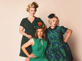 Saskatoon vocal trio Rosie & The Riveters perform at The Aviary Friday