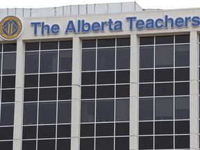 The Alberta Teachers' Association Edmonton office is seen at 11010 142 St.