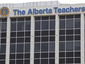 The Alberta Teachers' Association Edmonton office is seen at 11010 142 Street in Edmonton, Alta.