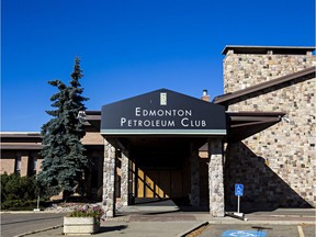 The old Edmonton Petroleum Club, which closed its doors in 2014.