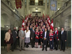 About 100 senior British Columbia business, Indigenous, community and labour representatives took the Federation Flight to Edmonton for a one-day business and economic mission to the Alberta capital to meet with Alberta Premier Rachel Notley and then attend a special Edmonton Chamber of Commerce luncheon to meet with business people from Edmonton and Calgary.