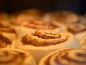 Cinnaholic, a vegan cinnamon bun bakery chain, opens an outlet in Edmonton May 11.