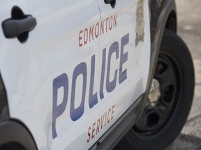 The Edmonton Police Service responded to four cases of swastika graffiti in southwest Edmonton on Friday, Aug. 3, 2018.
