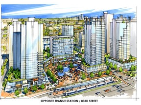 The Bonnie Doon mall opposite the planned LRT station on 83 Street is looking at a major multi-decade redevelopment.