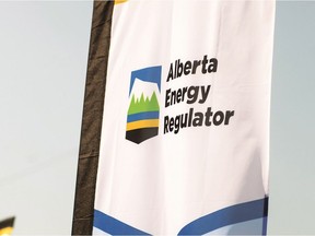 AER (Alberta Energy Regulator) flag. Credit: Alberta Energy Regulator