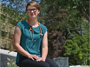 Working as a guard at the Fort Saskatchewan Correction Centre inspired Michelle Parsons, a recent graduate of the University of Alberta's nursing program, to pursue the career in health care.