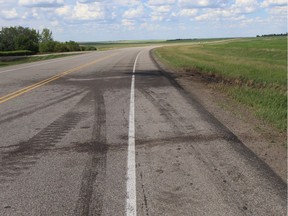 RCMP responded to a head-on collision on Friday afternoon that resulted in the deaths of all six passengers in both vehicles, including three children. Photos taken June 30.