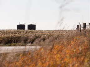 Devon Canada heavy oil storage tanks in the Bonnyville-Lloydminster region. Photo credit: Devon Canada.