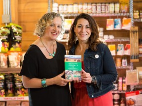 Karen Anderson, left and Tilly Sanchez-Turri are the authors of the new book Food Artisans of Alberta.