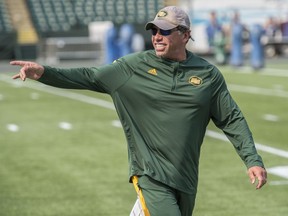 Mike Benevides, Edmonton Eskimos assistant head coach, and defensive coordinator.