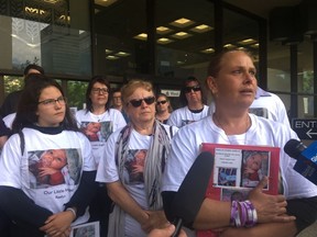 Grandmother Robin Kuori and other family and friends of baby Raelyn Supernant delivered victim impact statements in court on June 29, 2018 at a hearing for a man who admitted to shaking the infant, causing injuries that resulted in her death.