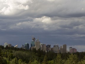 A severe thunderstorm watch has been issued for Edmonton and surrounding areas Monday afternoon.