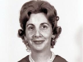 An undated photo of Mary O'Flaherty, who was a communication officer in Canada's embassy in Iran during the "Canadian Caper." O'Flaherty died in May at age 92.