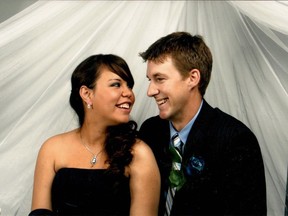 Stephanie Stuetz and Marc-Andre Helie died in vehicle accidents on Anthony Henday Drive within eight months of each other. They leave three children.