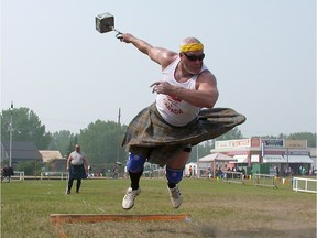 Highland Games at Fort Edmonton Park in 2015