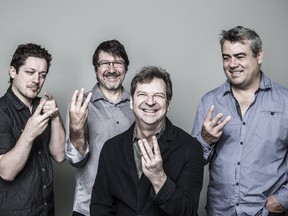 Montreal pianist Francois Bourassa (third from left) is one of Canada's established veterans at the 2018 TD Edmonton International Jazz Festival.
