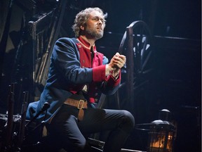 Nick Cartell as Jean Valjean in Les Miserables at the Jubilee.