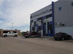 The body of a man was discovered at a northwest recycling depot on Thursday, July 5, 2018. Police are investigating.