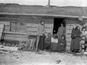 Alberta history is still part of the K-4 social studies curriculum despite claims to the contrary, Brett Graham Fawcett argues. This photo shows a settler's house in Grande Prairie.
