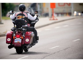 Hells Angels from across Canada are in Calgary this weekend to celebrate the 20th anniversary of their takeover of the province from the Alberta Grim Reapers. Al Charest/Postmedia