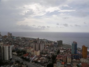 A coastal view of Havana, Cuba, is shown on May 24, 2015.