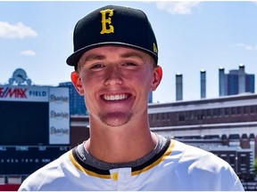 Edmonton Prospects pitcher Rich Walker