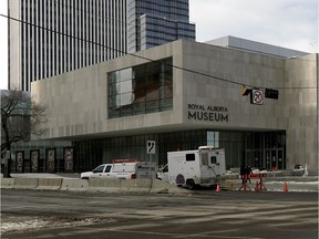 The new Royal Alberta Museum in downtown Edmonton on December 20, 2016.
