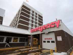 The Misericordia's emergency room had to abruptly close down Monday due to a water leak.