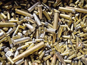 Shell casings and bullets that were turned in as part of a Saskatchewan-wide gun amnesty program in 2013. Saskatchewan has been the epicentre of a recent uptick in violent and gun-related crime.