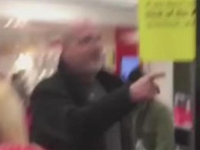 Peter Andrew Simpson has been placed on probation for a year in connection with racist rant at a Real Canadian Superstore last December.