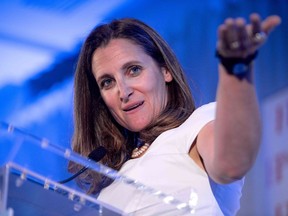 Chrystia Freeland: Good with the Americans, not so good with the rest of the world?