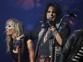 Alice Cooper performs in concert at the Northern Alberta Jubilee Auditorium in Edmonton on Thursday August 23, 2018. (PHOTO BY LARRY WONG/POSTMEDIA)