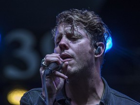 Anderson East opened the third night of main stage acts at the Edmonton Folk Music Festival at Gallagher Park on August 11, 2018.