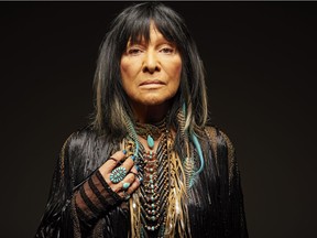 Buffy Sainte-Marie is to perform at 8:30 p.m. on Thursday, Aug. 9, 2018 at the Edmonton Folk Music Festival.