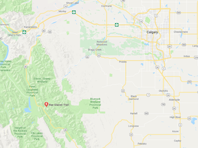 A plane has crashed near the area of Rae Glacier. Rae Glacier Trail is approximately 105 kilometres southwest of Calgary. (via Google Maps)