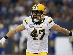 Edmonton Eskimos' JC Sherritt .