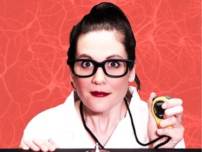 Christine Lesiak in For Science! at the Edmonton International Fringe Festival. Supplied