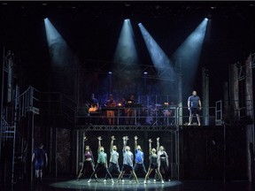 Actors rehearse for the upcoming musical called Jukebox Hero based on one of the songs of the  band Foreigner in Calgary on Wednesday, Aug. 8, 2018.