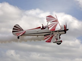 Gary Rower will perform aerial feats in his 1942 PT-17 Stearman at the 2018 Edmonton Air Show on Saturday and Sunday, Aug. 18-19, 2018.