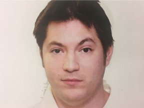 A police lineup photo of Ryan Raymond Dechambre who is on trial for a series of charges related to the abduction and weeklong captivity of a woman in July 2016. The photo was admitted as a court exhibit at Dechambre's trial on Sept. 5, 2018.