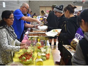 Boyle Street Community Services is asking for funds to support its holiday meal program that feeds hundreds of people experiencing homelessness in the city.